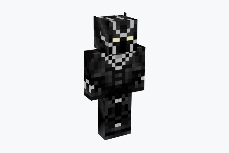 Classic Black Panther Skin For Minecraft