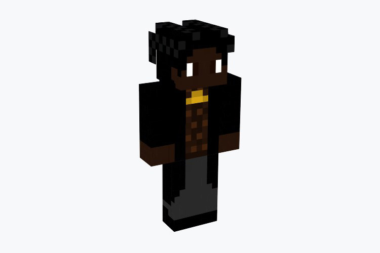 King Killmonger Skin For Minecraft