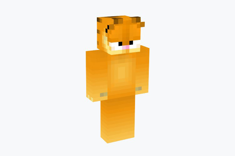 Garfield Minecraft Skin