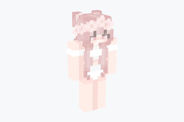 Flower Crown Girl Skin For Minecraft