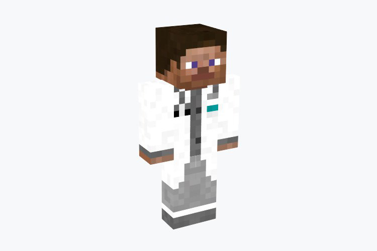 Doctor Steve Minecraft Skin