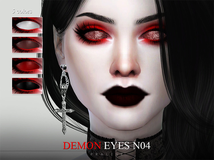Demon Eyes N04 / Sims 4 CC