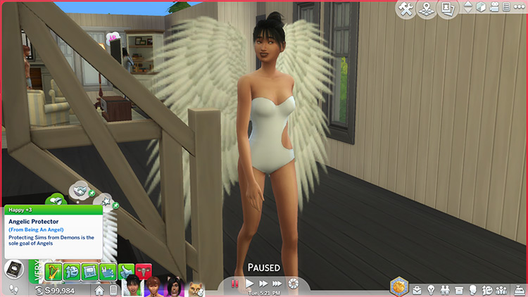 Angel & Demon Traits / Sims 4 Mod