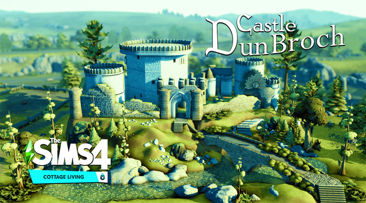 Castle DunBroch / Sims 4 Lot