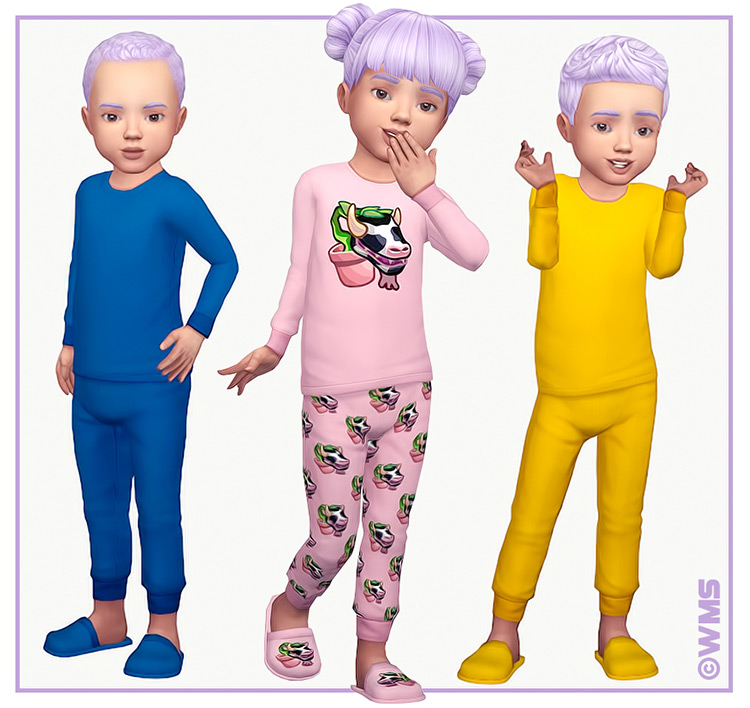 Toddler PJ Set / Sims 4 CC