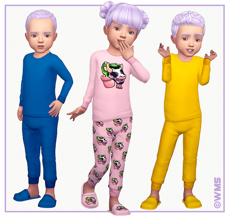 Best Toddler Pajamas   Sleepwear CC For The Sims 4   FandomSpot - 2