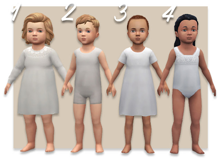 Best Toddler Pajamas   Sleepwear CC For The Sims 4   FandomSpot - 35