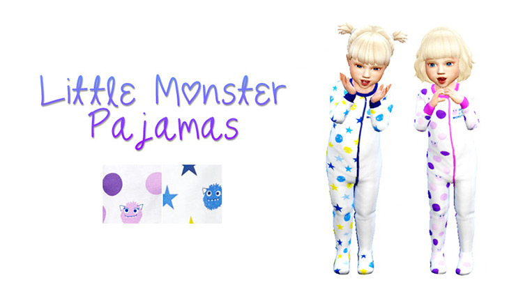 Best Toddler Pajamas   Sleepwear CC For The Sims 4   FandomSpot - 4