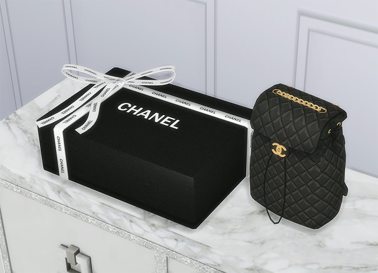 Chanel Urban Spirit Luxury Backpack Vol.1 / Sims 4 CC