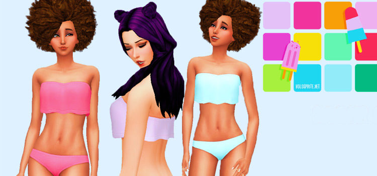 Sims 4 CC: Maxis Match Bikinis & Swimwear (Girls + Guys)
