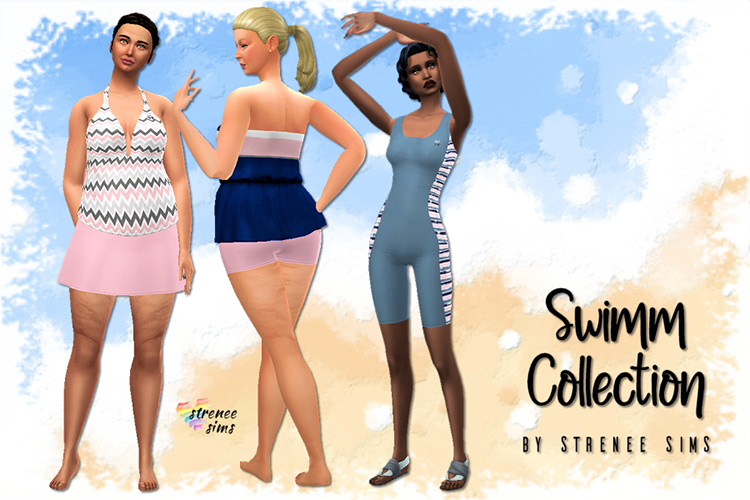 Swimm Collection / Sims 4 CC