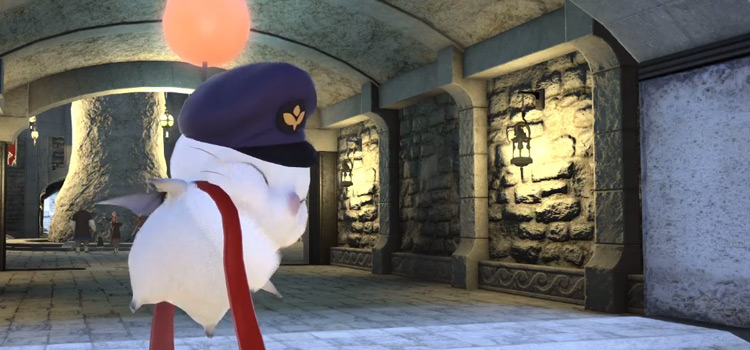 Postmaster Moogle in FFXIV