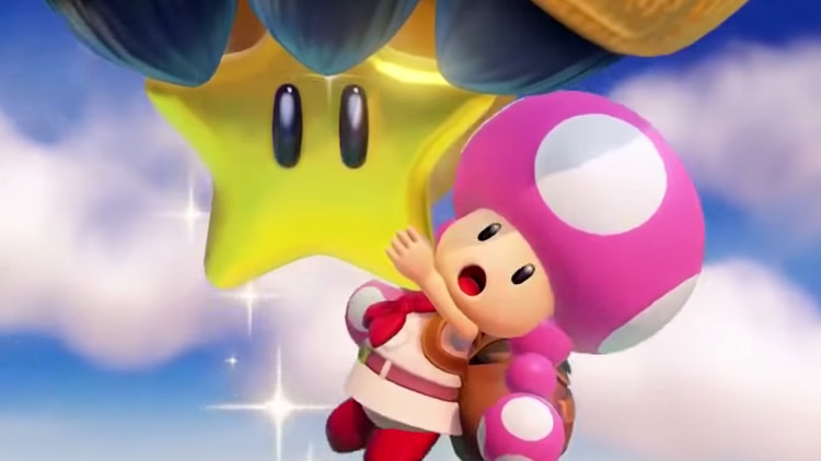 Toadette from Super Mario Series