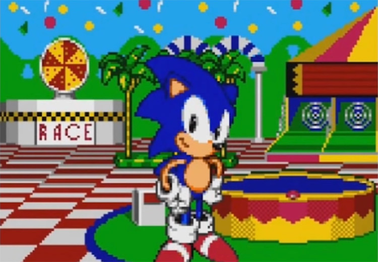 Classic Sonic from Sonic the Hedgehog
