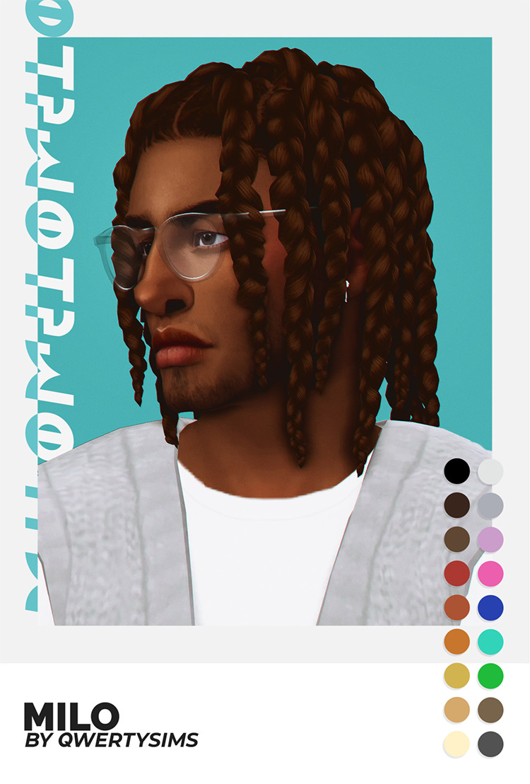 Milo Hair TS4 CC