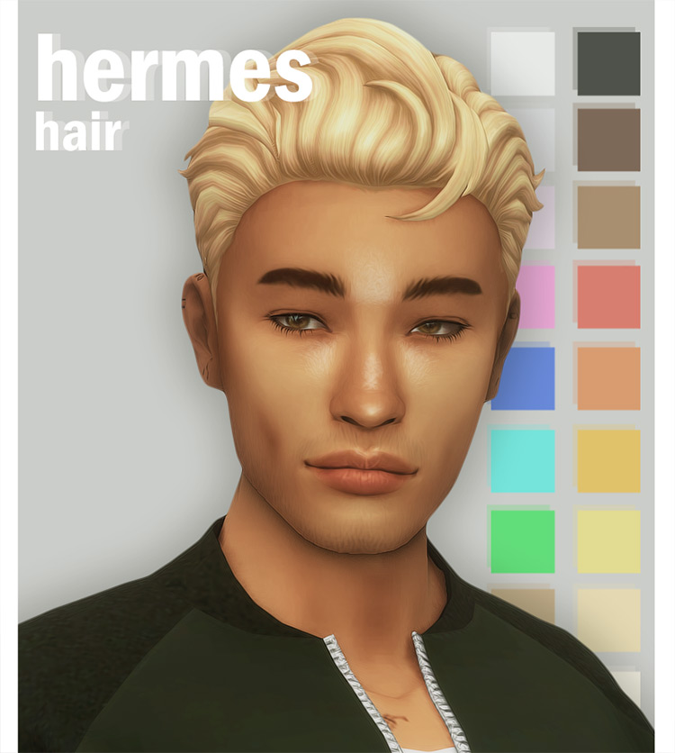 Hermes Hair Sims 4 CC