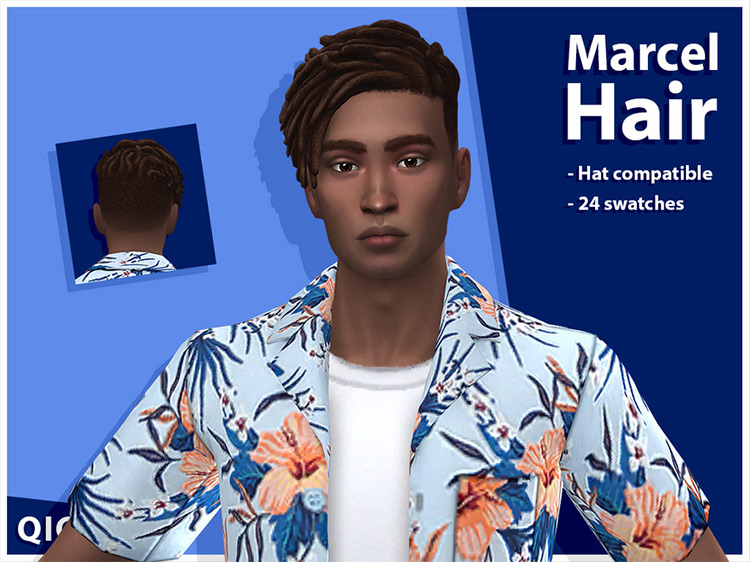 Marcel Hair TS4 CC