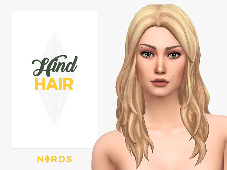 Hind Hair for Sims 4