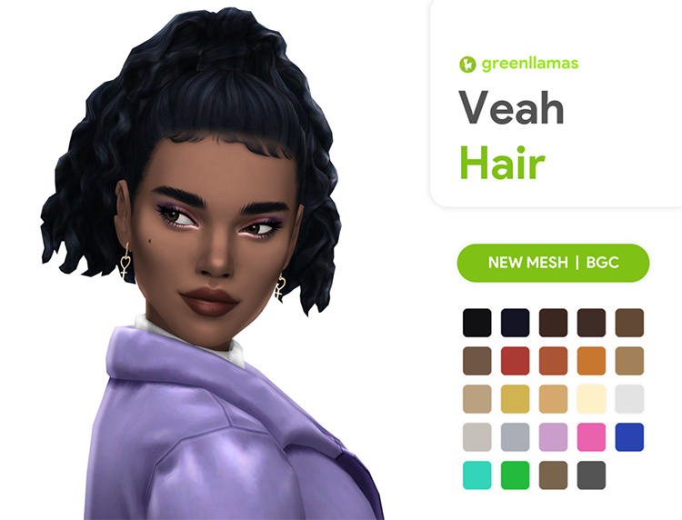 Veah Hair Sims 4 CC