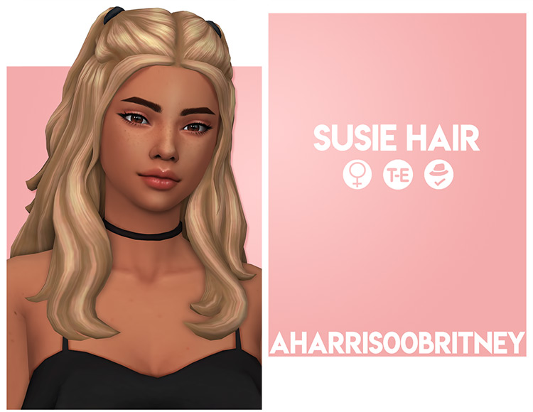 Susie Hair TS4 CC