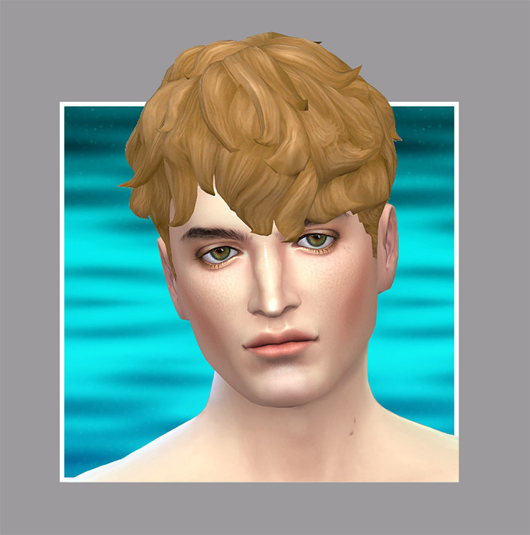 Jimmy Hair for Sims 4