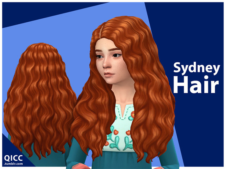 Sydney Hair Sims 4 CC