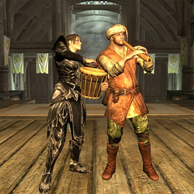 Playable Instruments – Play and Bash Skyrim mod