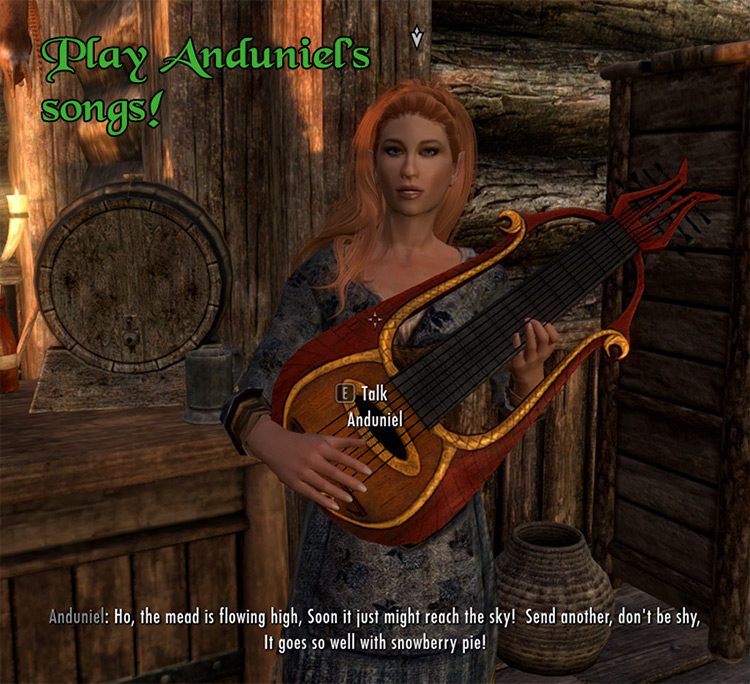 Become a Bard Song Expansion Skyrim mod