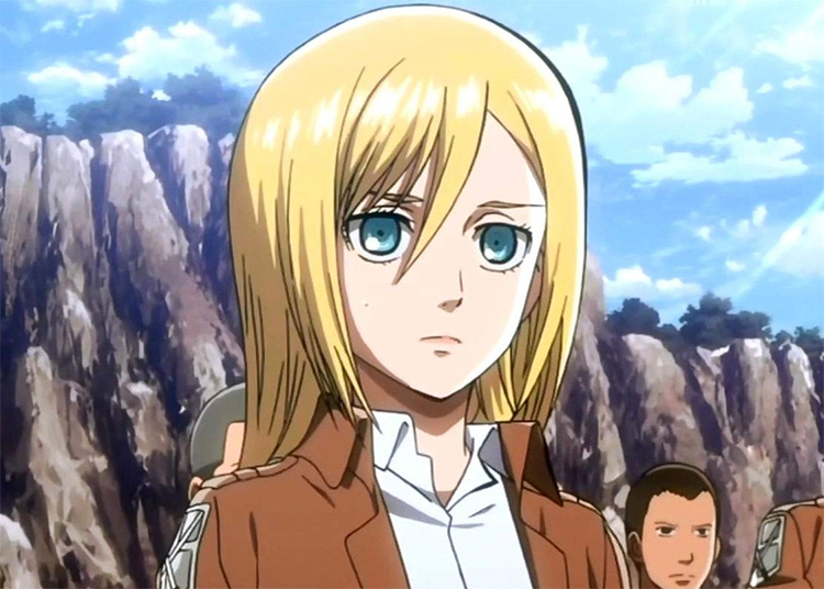 Krista Lenz in Attack on Titan anime