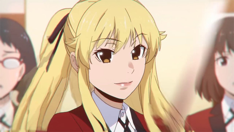 anime female characters with blonde hair