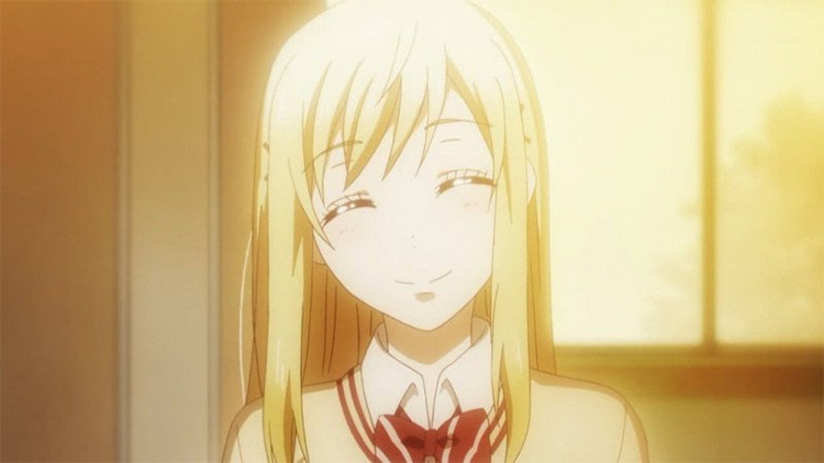 Urara Shiraishi in Yamada-kun and the Seven Witches anime