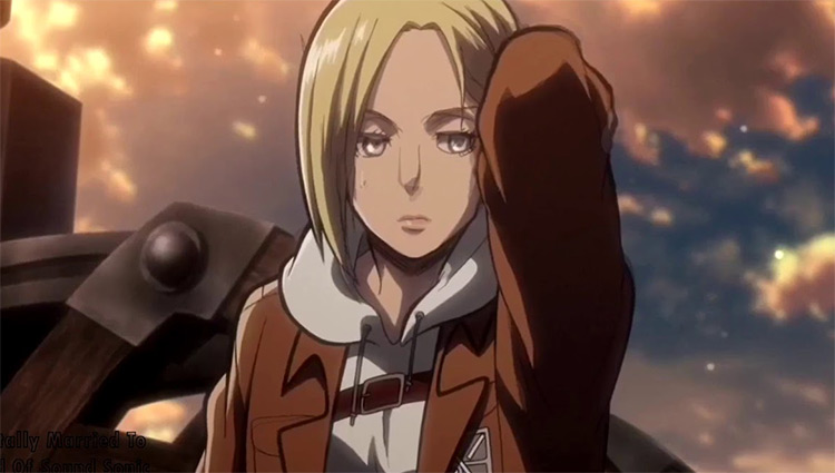 Annie Leonhart in Attack on Titan anime