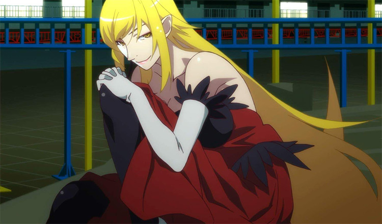 Kiss-Shot in Bakemonogatari anime