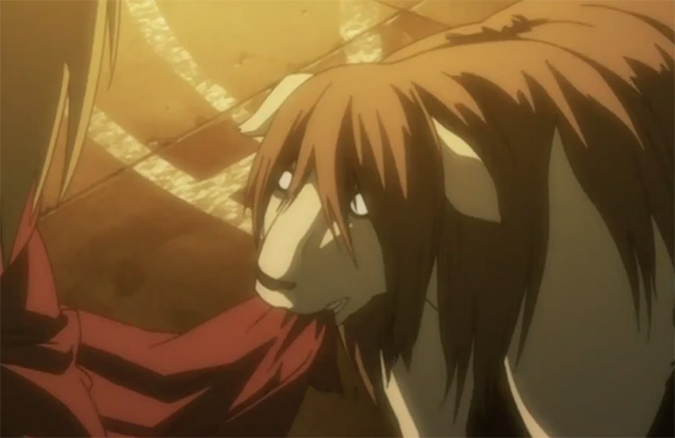 Nina Tucker Chimera in Fullmetal Alchemist anime