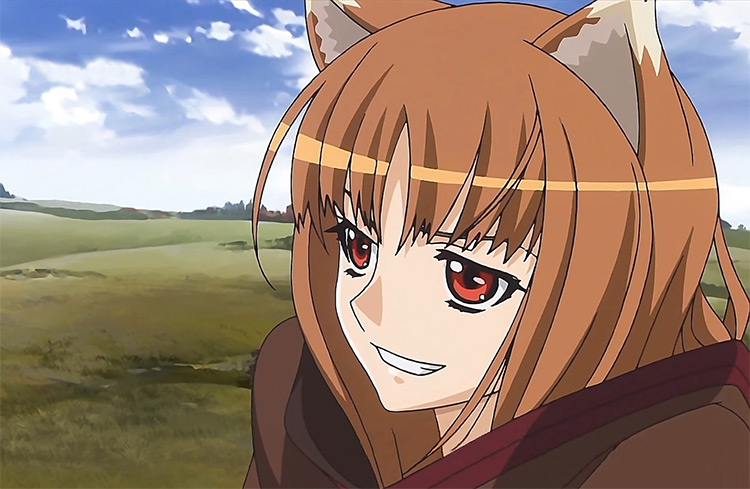 Holo in Spice and Wolf anime