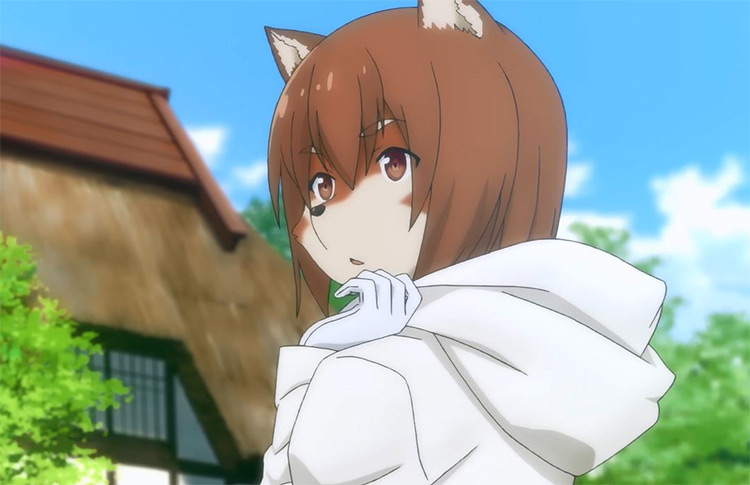 Anime wolf girl