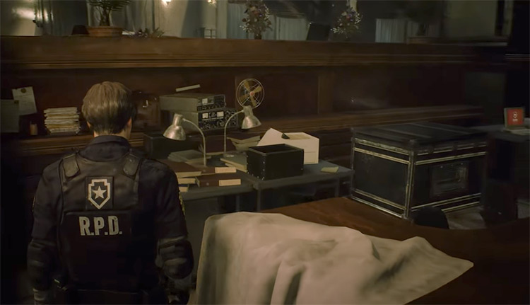 Resident Evil 2 Remake gameplay screenshot