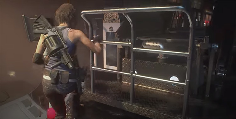 Resident Evil 3 Remake gameplay screenshot