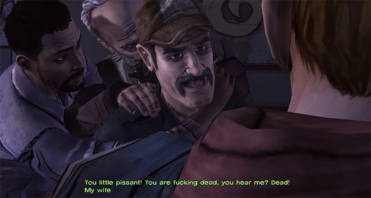 Telltale’s The Walking Dead gameplay screenshot