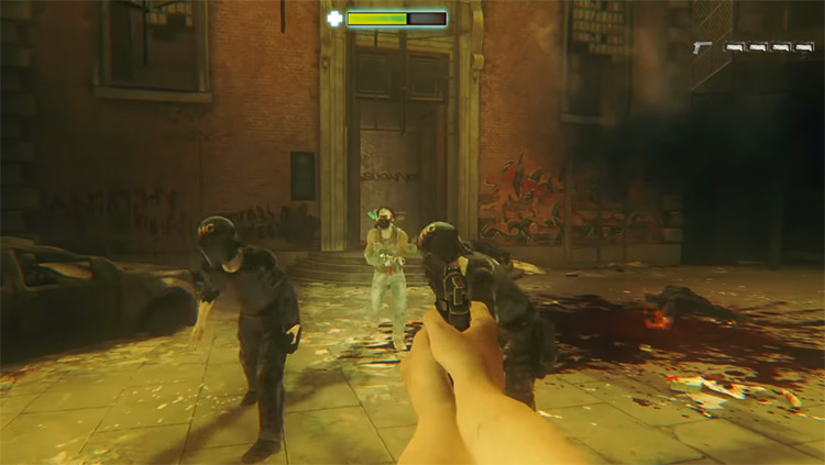 ZombiU gameplay screenshot