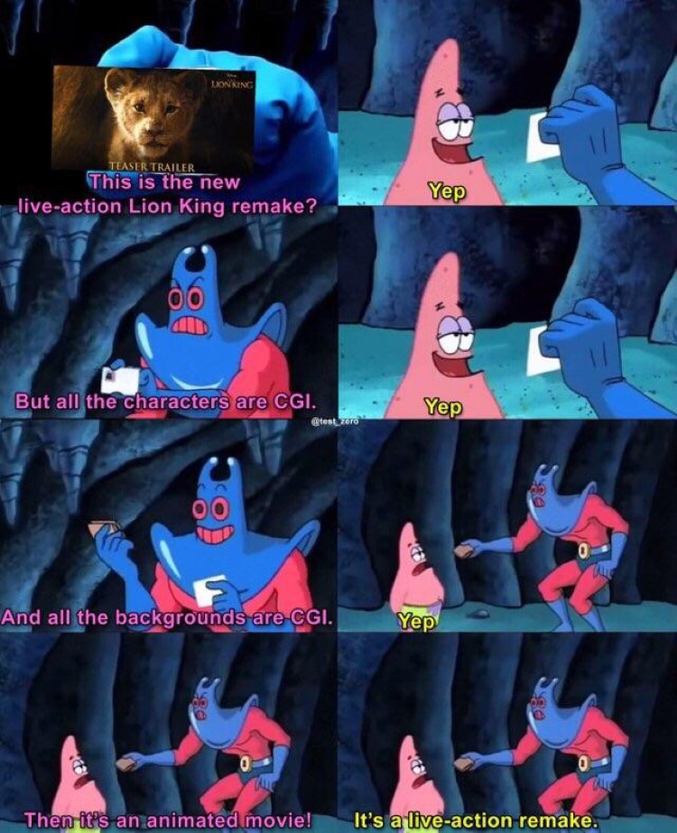 This is new lion king SpongeBob crossover