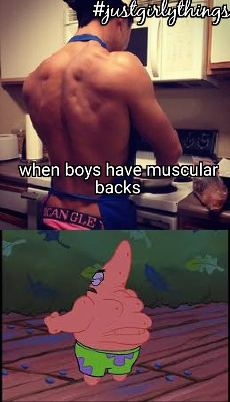 Patrick back muscles
