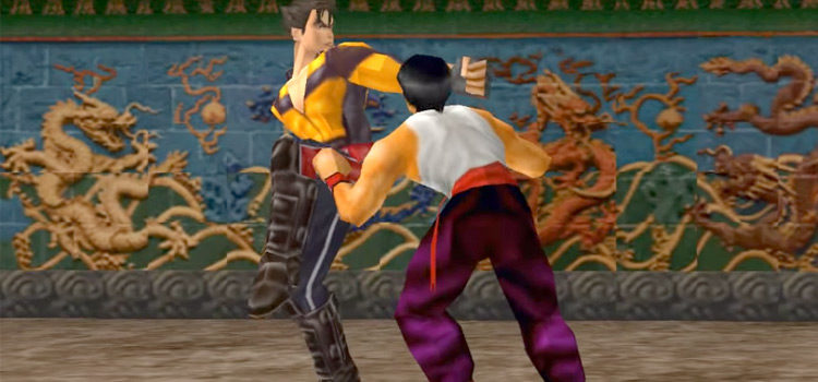 Tekken 3 screenshot battle sequence