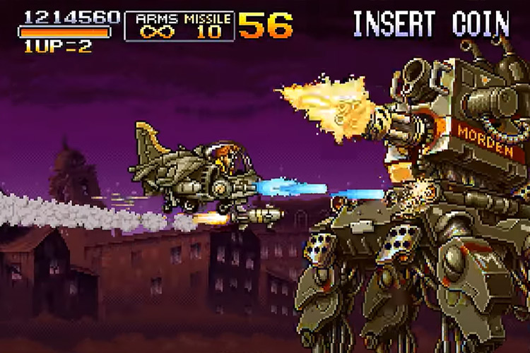 Metal Slug X game screenshot