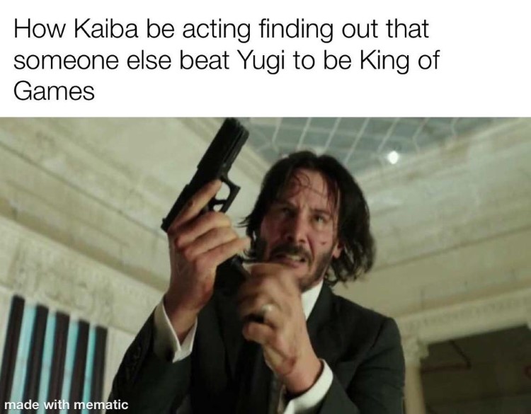 How Kaiba acts meme