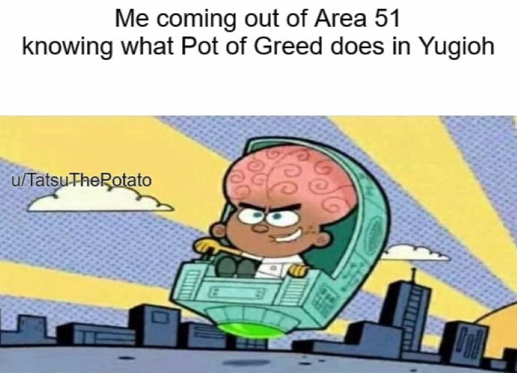 Coming out of Area 51 meme