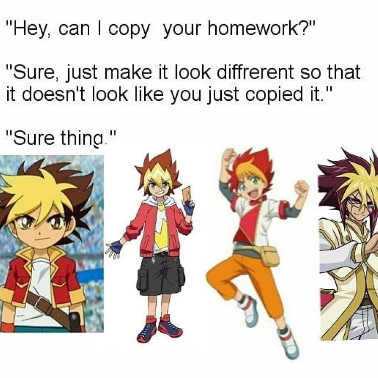 Copying Homework meme