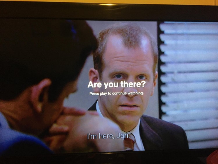 Are you there watching The Office