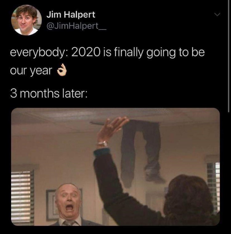 The Office 2020 is not a great year lol