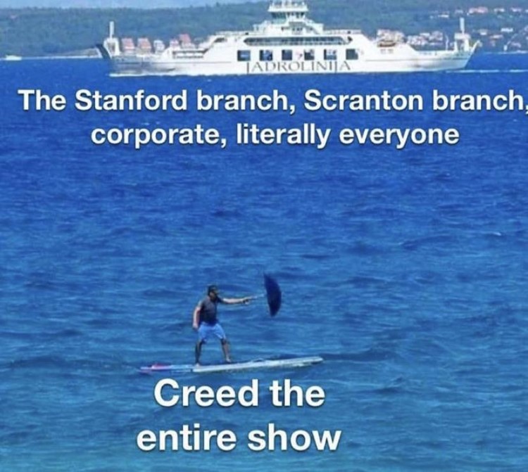 Creed is weird joke